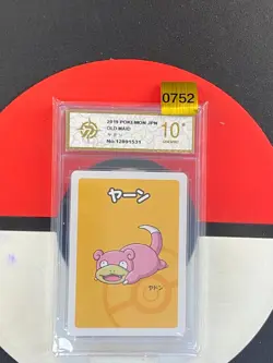 2019 Pokemon Rookidee Playing Card Japanese Old Maid Grade10 0752 - Image 1