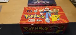 1999 Topps Merlin Pokemon Box, 100 Sticker Packs, 600 Stickers Total Vintage - Image 1
