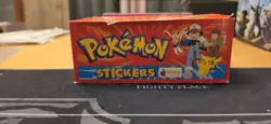 1999 Topps Merlin Pokemon Box, 100 Sticker Packs, 600 Stickers Total Vintage - Image 2