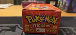 1999 Topps Merlin Pokemon Box, 100 Sticker Packs, 600 Stickers Total Vintage - Image 3