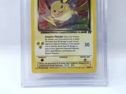 POKEMON ROCKET UNLIMITED DARK RAICHU HOLO #83 BGS 8.5 NICE!!!!!! - Image 2