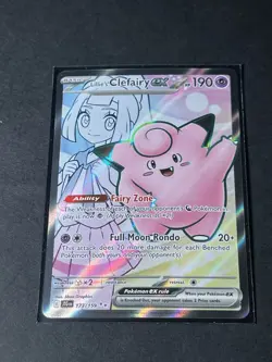 Pokemon TCG Lillie's Clefairy EX Journey Together 173/159 - Image 2