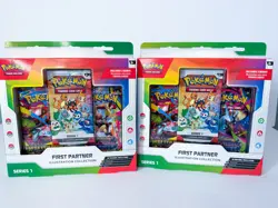 NEW! Pokemon TCG First Partner Illustration Collection Series 1 - Sealed x2 - Image 1