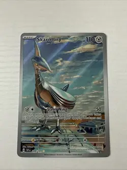 Skarmory 209/191 Illustration Rare Surging Sparks Pokemon Holo Near Mint - Image 1