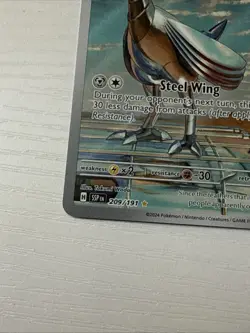 Skarmory 209/191 Illustration Rare Surging Sparks Pokemon Holo Near Mint - Image 2