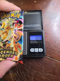 23.21g VERY HEAVY Pokemon TCG Ascended Heroes Booster Pack Factory Sealed USA - Image 2