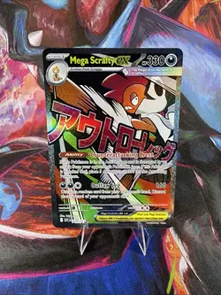 Mega Scrafty Ex 270/217 Ascended Heroes Mega Attack Rare - NM - Pokemon TCG - Image 1