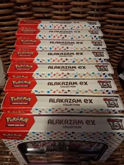 Pokemon Scarlet Violet 151 Alakazam EX Collection Box Brand New Factory Sealed - Image 2