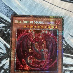 Yugioh Uria, Lord of Searing Flames MZMU-EN000 Starlight Rare 1st Edition NM - Image 4