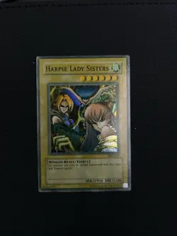 Harpie Lady Sisters MRD-009 Metal Raiders Unlimited Faded Misprint - Image 1