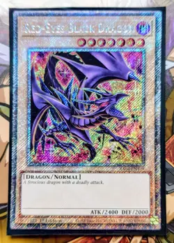 Red-Eyes Black Dragon Alt Art (Platinum Secret Rare) - RA04-EN109 - Yu-Gi-Oh TCG - Image 1