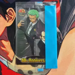 PREORDER Dragon Ball One Piece 40th Anniversary Morinaga SEALED Vegeta Zoro - Image 1