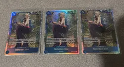 One Piece TCG EB03 Extra Booster Heroine Nefeltari Vivi EB03-024 3x Lot English - Image 1