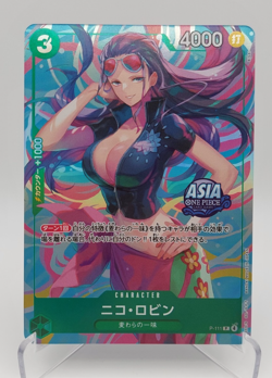 Japanese Nico Robin Mini Tin Pack Vol. 2 P-111 One Piece - Image 1