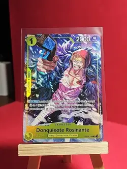 Donquixote Rosinante OP12-108 One Piece Illustration Promo Alt Art NM Pack Fresh - Image 3