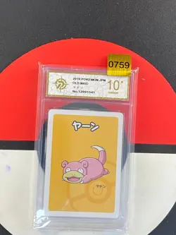 2019 Pokemon Rookidee Playing Card Japanese Old Maid Grade10 0759 - Image 1