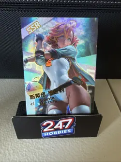 Suletta Mercury Mobile Suit Gundam SSR Goddess Story Waifu Anime Girl Holo Card - Image 3
