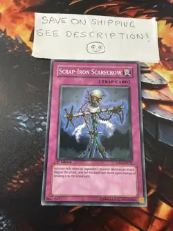 1x Scrap-Iron Scarecrow Random Set/Edition/Rarity Yugioh Card Combine Shipping! - Image 1