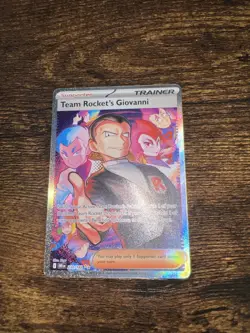 Pokemon card TCG Destined Rivals Team Rockets Giovanni Card 238/182 - Image 2
