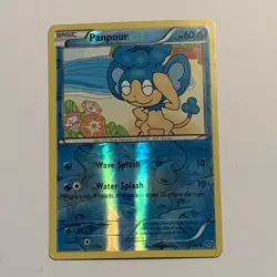 Panpour 37/146 XY Reverse Holo Pokemon TCG Card English 2014 LP - Image 1
