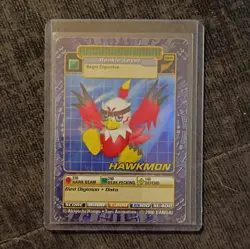 Bandai Digimon Submarimon Hawkmon Shurimon Lot 3 Cards BO-126 BO-111 2000 - Image 5