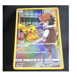 Pokemon Pikachu Full Art Cosmic Eclipse Secret Rare Holo Card 241/236 - Image 1