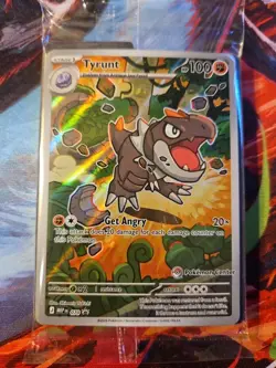 SEALED Tyrunt Pokemon Center Promo Stamped Exclusive Card - Image 1