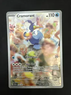 Pokemon Cramorant Holo Illustration Rare Card 176/167 Sv06: Twilight Masquerade - Image 1