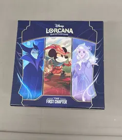 Disney Lorcana First Chapter Box Lot All Cards Sleeved - Image 1