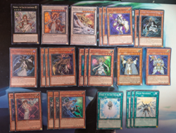 YuGiOh 26 Card Lightsworn Deck ft Minerva Lumina Lyla Garoth Felis Charge Weiss - Image 1