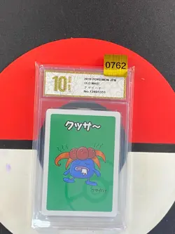 2019 Pokemon Gloom Playing Card Japanese Old Maid Grade10 0762 - Image 1