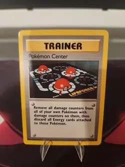 Pokemon Center 85/102 Pokemon TCG Base Set MP - Image 1