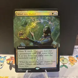 Mind into Matter ** FOIL EXTENDED ART ** #352 - Secrets of Strixhaven - NM MTG - Image 1