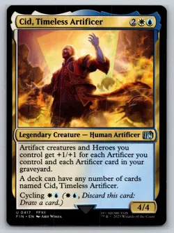 Cid, Timeless Artificer (0417) Final Fantasy Regular - Image 1