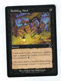 Bubbling Muck - Urza's Destiny - Magic The Gathering NM/M (Never Played) - Image 1