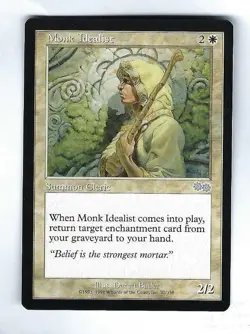 Monk Idealist - Urzas Saga - Magic The Gathering NM/M (Never Played) - Image 1