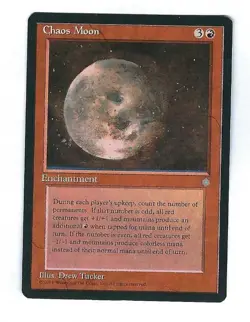 Chaos Moon - Ice Age - Magic The Gathering NM/M (Never Played) - Image 1