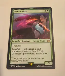 Tifa Lockhart Final Fantasy MTG Magic The Gathering NM - Image 1
