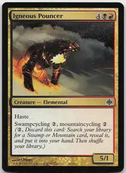 Igneous Pouncer 40 Common Alara Reborn NM MTG - Image 1