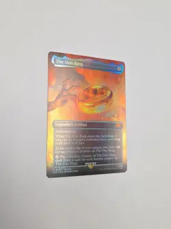 MTG Magic FOIL The One Ring Borderless - LOTR #451 - Image 2