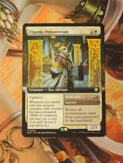 Eiganjo Dynastorian (Extended Art) - Commander: Secrets of Strixhaven (SOC) -nm - Image 1