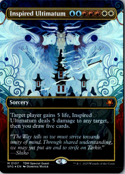 Inspired Ultimatum (Borderless) M Special Guests 107 FOIL Near Mint - Image 1