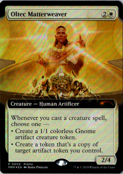 Oltec Matterweaver (Extended Art) P Launch Party & Release Event Promos 2 FOIL N - Image 1