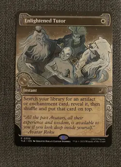 MTG - Enlightened Tutor - Avatar The Last Airbender - Full Art - NM - Image 1