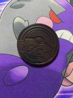 Pokemon TCG Coin - Zeraora - Holo Silver - Plastic - Jumbo Size - Image 2