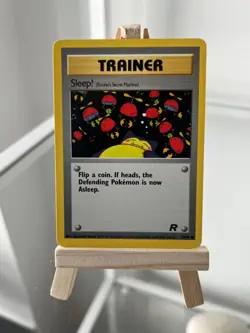 Sleep! 79/82 Trainer Team Rocket WOTC Pokemon TCG - Image 1