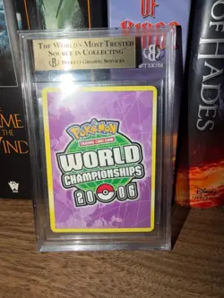 2006 Pokemon World Championships Promo B-L-S #105 Latias Gold Star Beckett 9.5 - Image 2