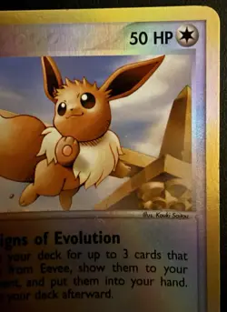 Pokemon Eevee Reverse Holo EX Sandstorm 63/100 LP Condition - Image 3