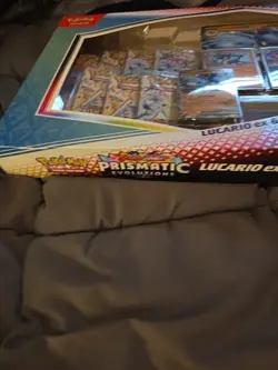 Pokemon TCG: Prismatic Evo Lucario Tyranitar Ex Premium Collection Sealed Box - Image 3