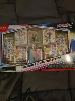 Pokemon TCG Prismatic Evolutions Premium Figure Collection Sealed New - Image 2